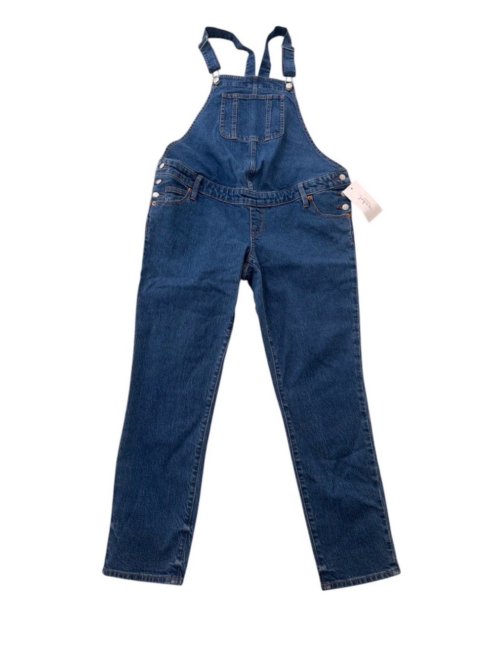 Ingrid and Isabel Women's Maternity Denim Overalls size 6